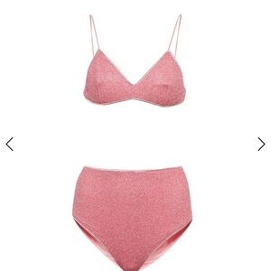 NEW with TAGS Oseree Lumiere High Rise Bikini Set SMALL